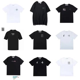 Off weiß OW Fashion T-Shirt-1404