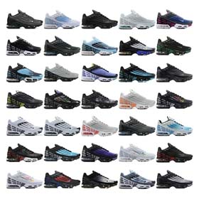 NIKE Air Max TN3 Kissen III Sommer Mesh Erhöhung Casual Männer und Frauen vollen Palm atmungsaktive 