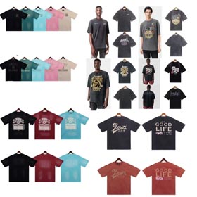 Amiri gewaschen Vintage Unisex locker Casual T-Shirt-1617