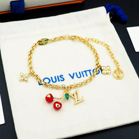 Louis Vuitton LV Kirsche Buchstabe Blumen Armband-3815