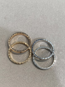 Chopard Weißgold Stein Zucker Diamant Ring-3836