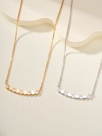 Tiffany Waben Diamant Halskette-3973