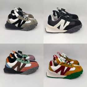 CASABLANCA x New Balance NB XC-72 Leder Wildleder Low-Top Kinderschuhe-4156