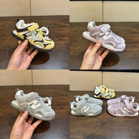MIUMIU Co-branded Fluss Tracing Mesh atmungsaktive Sandalen für Kinder-4181